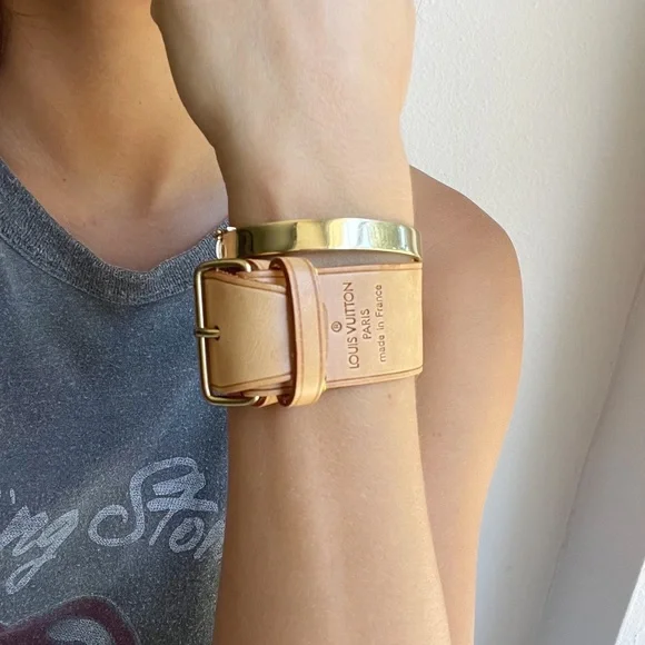 Louis Vuitton Vachetta Cuff - Picture 1 of 15